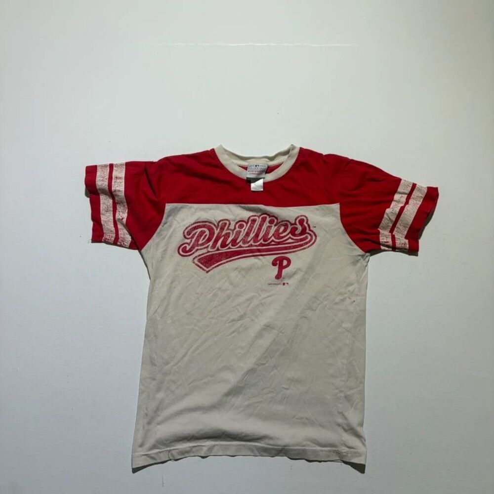 Vintage Kids Phillies Color Block T Shirt